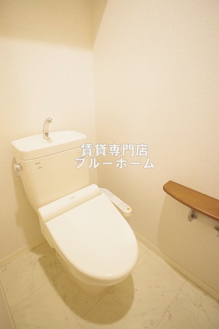 トイレ　ウォシュレット付きのトイレ！