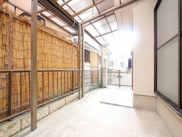 庭　お庭でゆったりと過ごせます