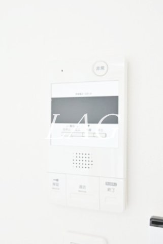 セキュリティ　モニター付きインターフォンです。