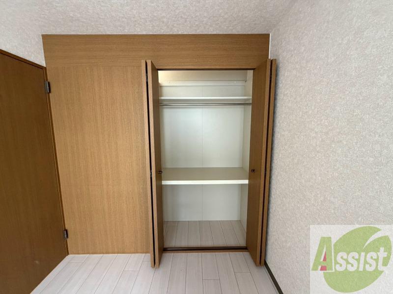 収納　クローゼットがありました。お洋服や荷物はここへ
