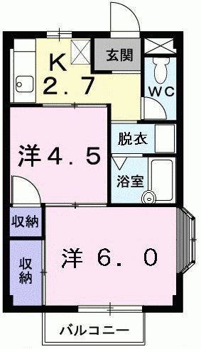 シャルマン新道の間取り写真