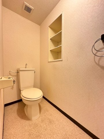 南海本線 諏訪ノ森駅 徒歩7分 8階建 築39年のトイレ写真