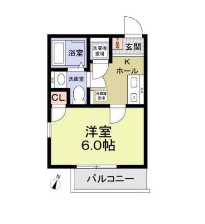 ファーストシーンの間取り写真