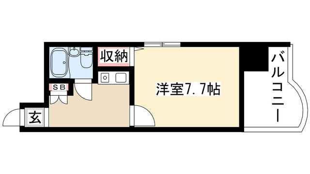ライオンズマンション丸の内第6の間取り写真