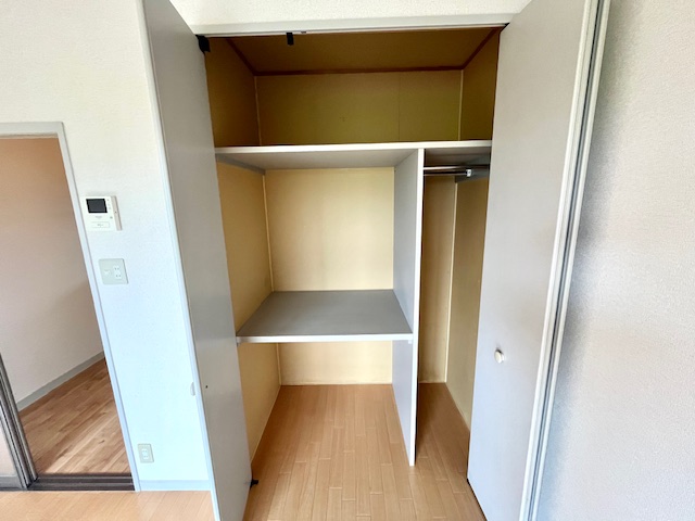 収納　広めのクローゼット