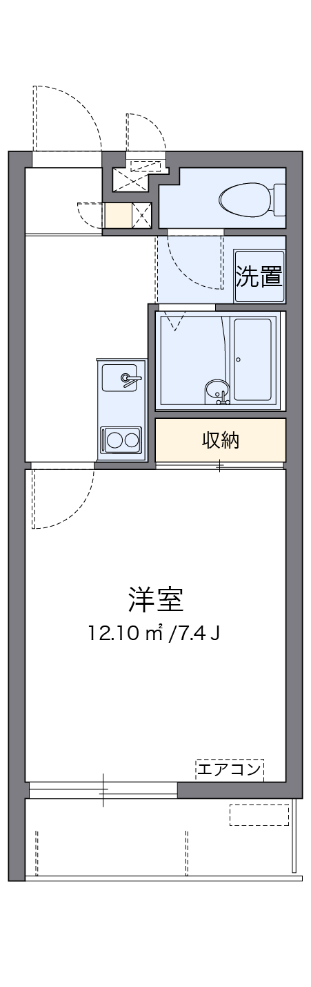 ダイショウハウスIIの間取り