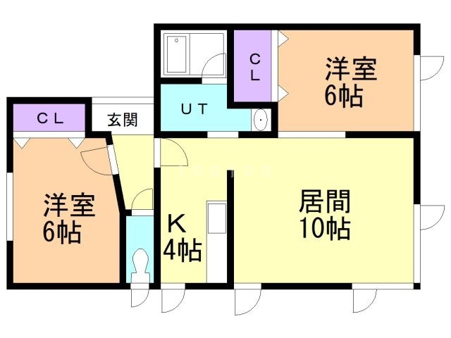 シャトー高松の間取り