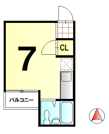 菊地第三マンションの間取り