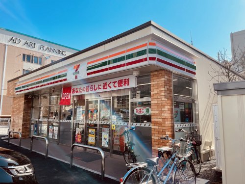 コンビニ　セブンイレブン 静岡森下町店（コンビニ）まで412m