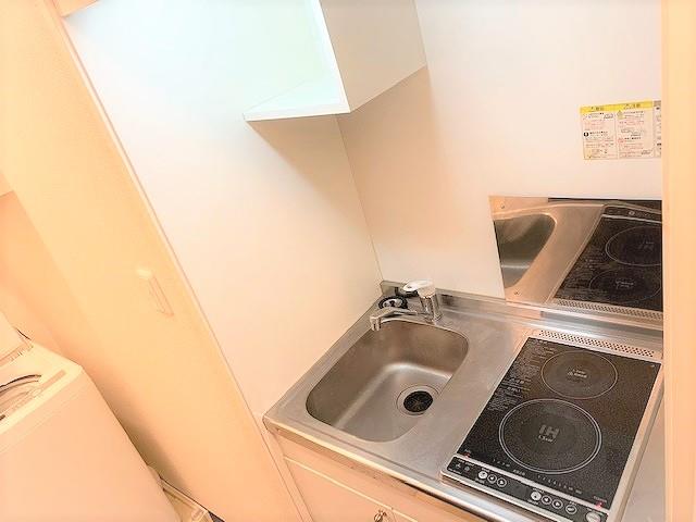 キッチン　２口コンロでお料理の幅も広がります