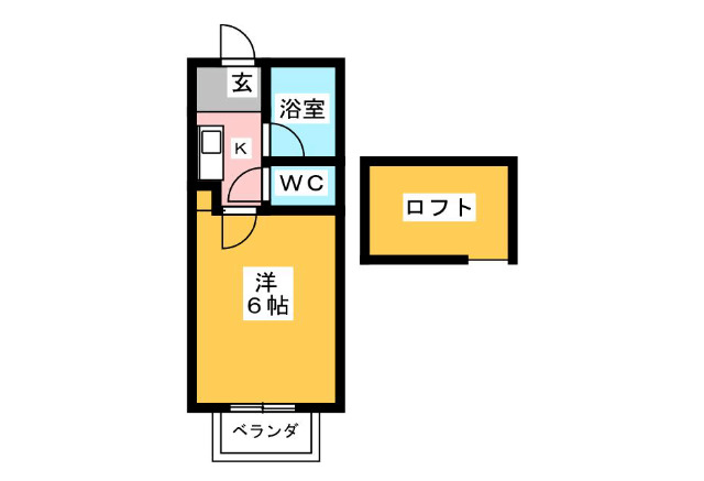 アオキハイツの間取り