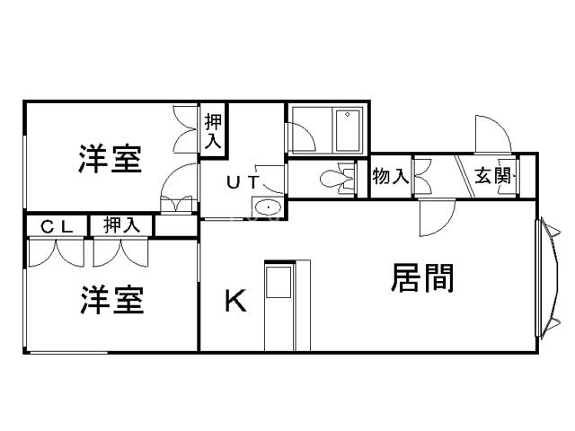 ピースフルの間取り