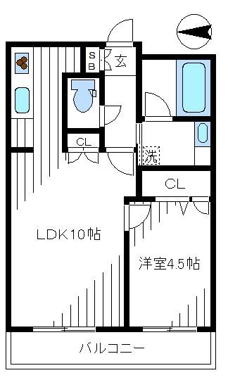 サントリーニの間取り