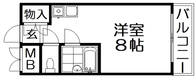 セリオ枚方の間取り