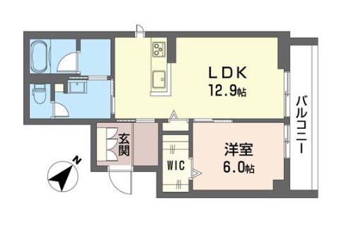 アンソレイユの間取り