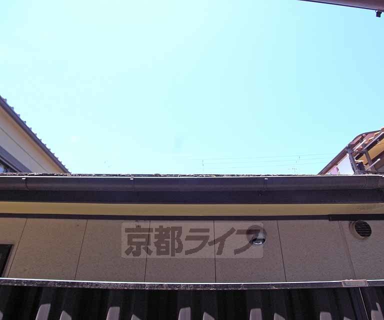 【京都市左京区北白川下別当町のアパートの眺望】