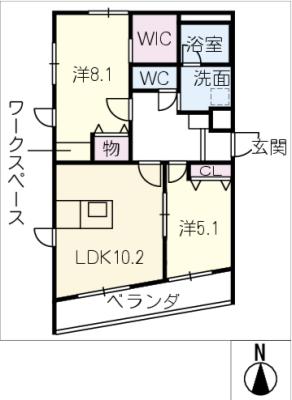 【オクカーサ本郷の間取り】