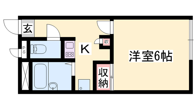 レオパレスルコトゥの間取り