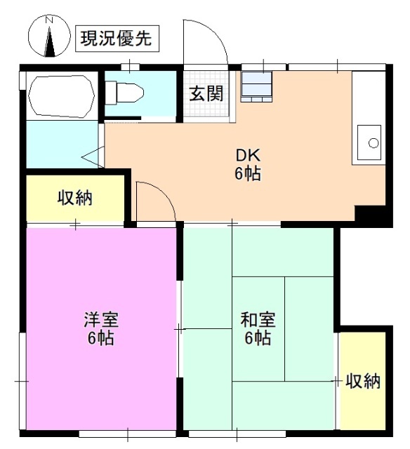 パレスアライの間取り