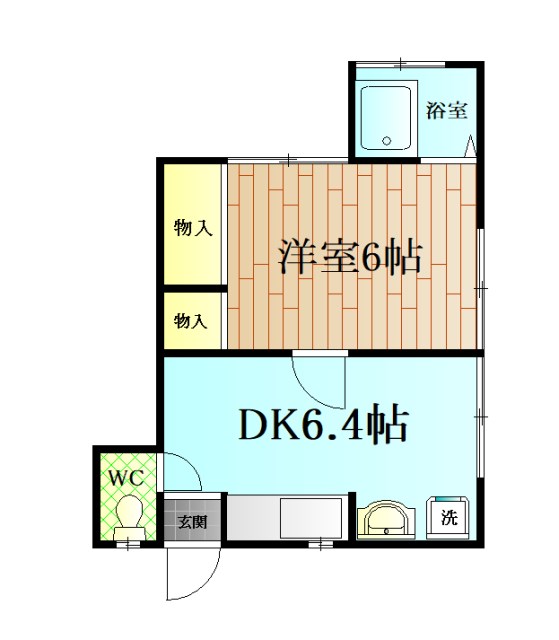 田戸台55アパートの間取り