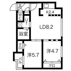 Norte15 (ノルテ15)の間取り