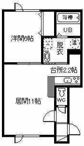 ティアラIIの間取り