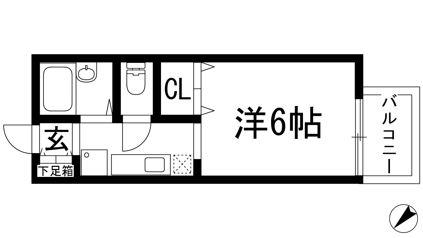 ヴェルデ上池田の間取り