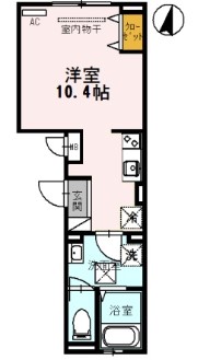 アビタシオン　栄の間取り