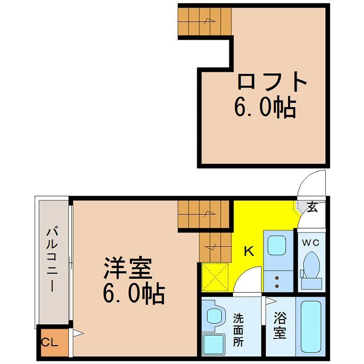 Stage四番の間取り