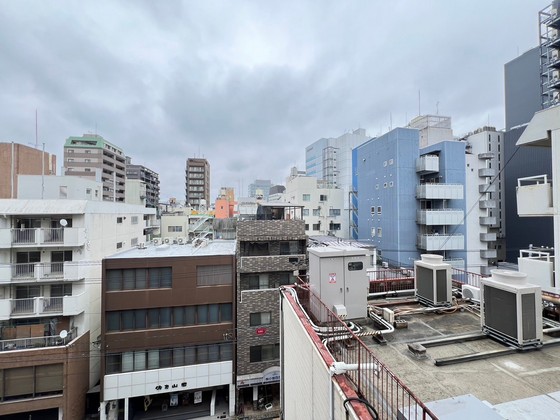 【広島市中区鉄砲町のマンションの眺望】