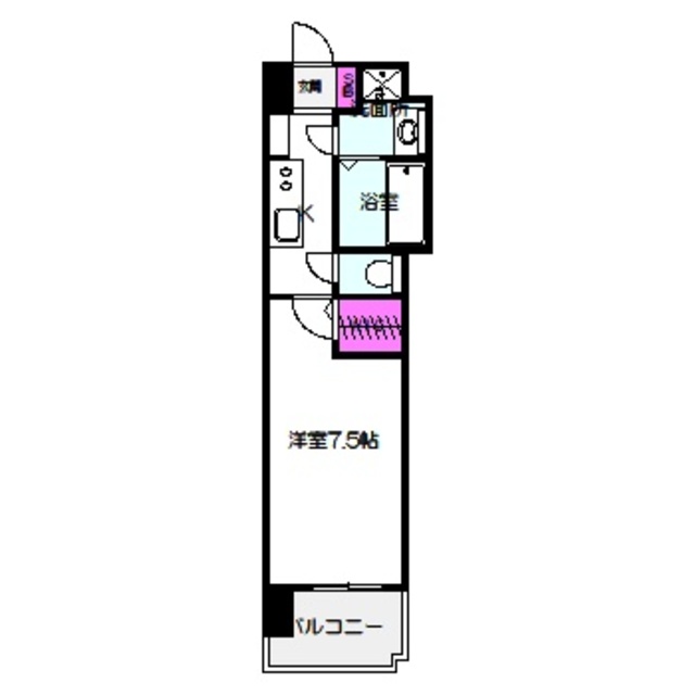 ミラージュパレス都島本通の間取り