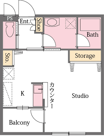 ヴィクトールVIの間取り