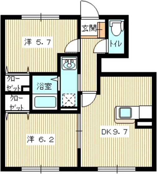 サンガーデンこくが参番館の間取り