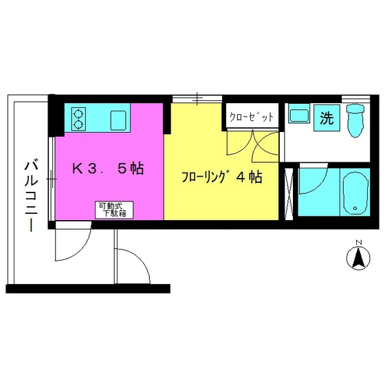 コモレビテラス井の頭の間取り