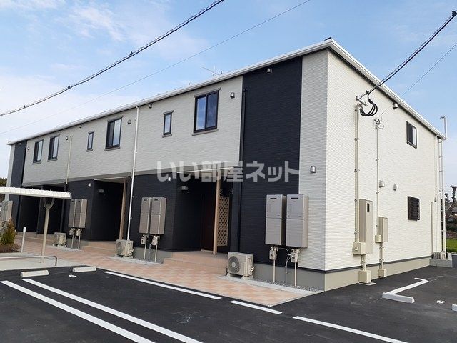 【ヒルズ１．愛シティＢの建物外観】