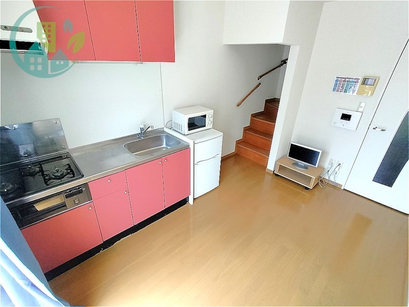 居室・リビング　レオパレス長峰ヴィラ（家具・家電付、仲介手数料不要）