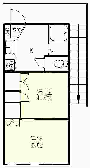 メゾン　トキの間取り