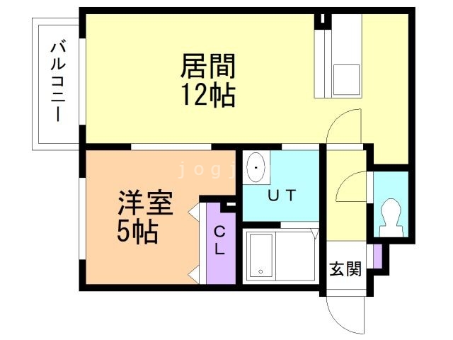 カーサボールパークの間取り