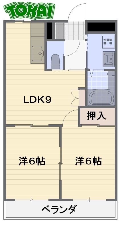 コートランドの間取り