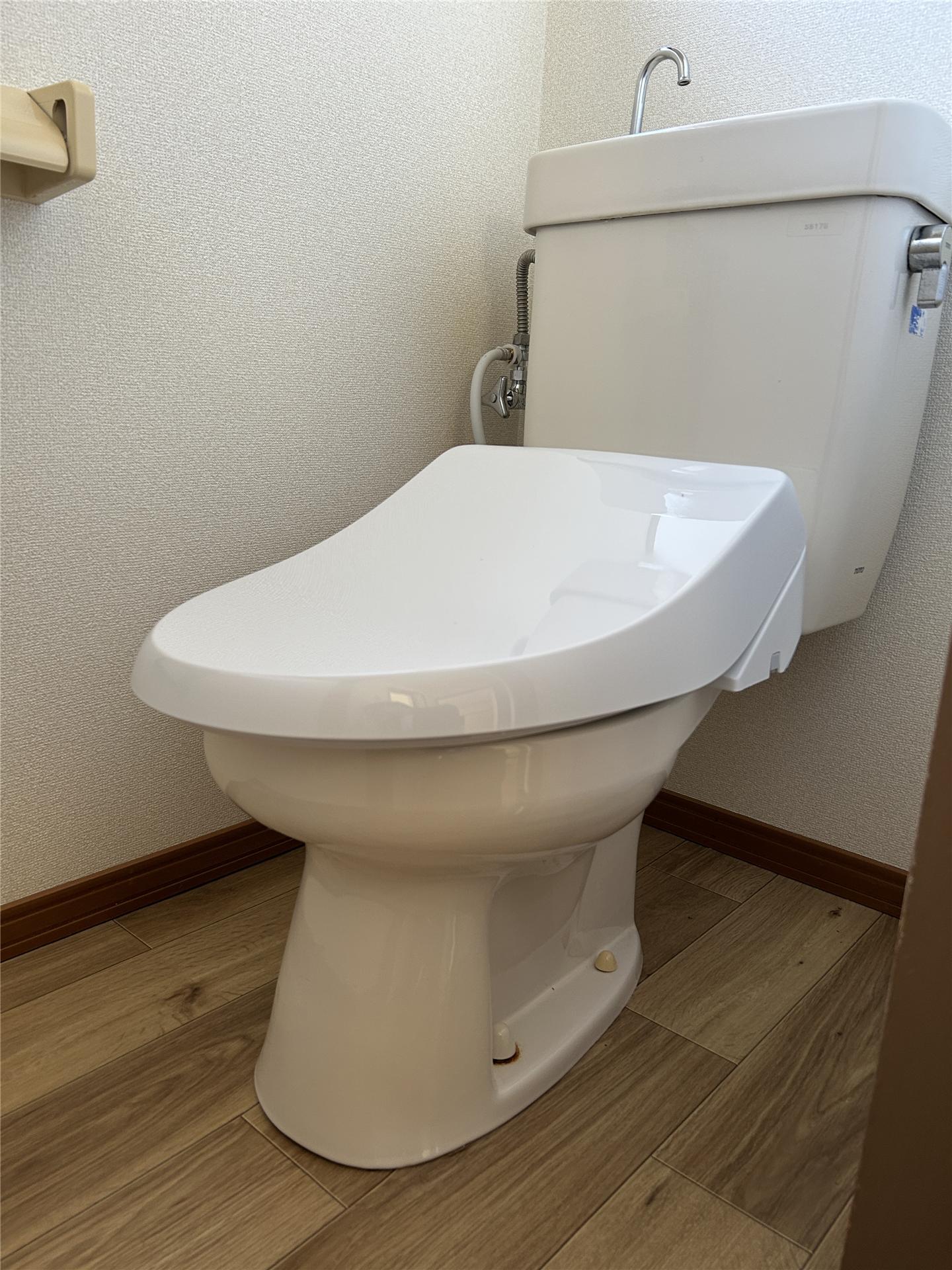 トイレ　ウォシュレット付きのトイレ◎