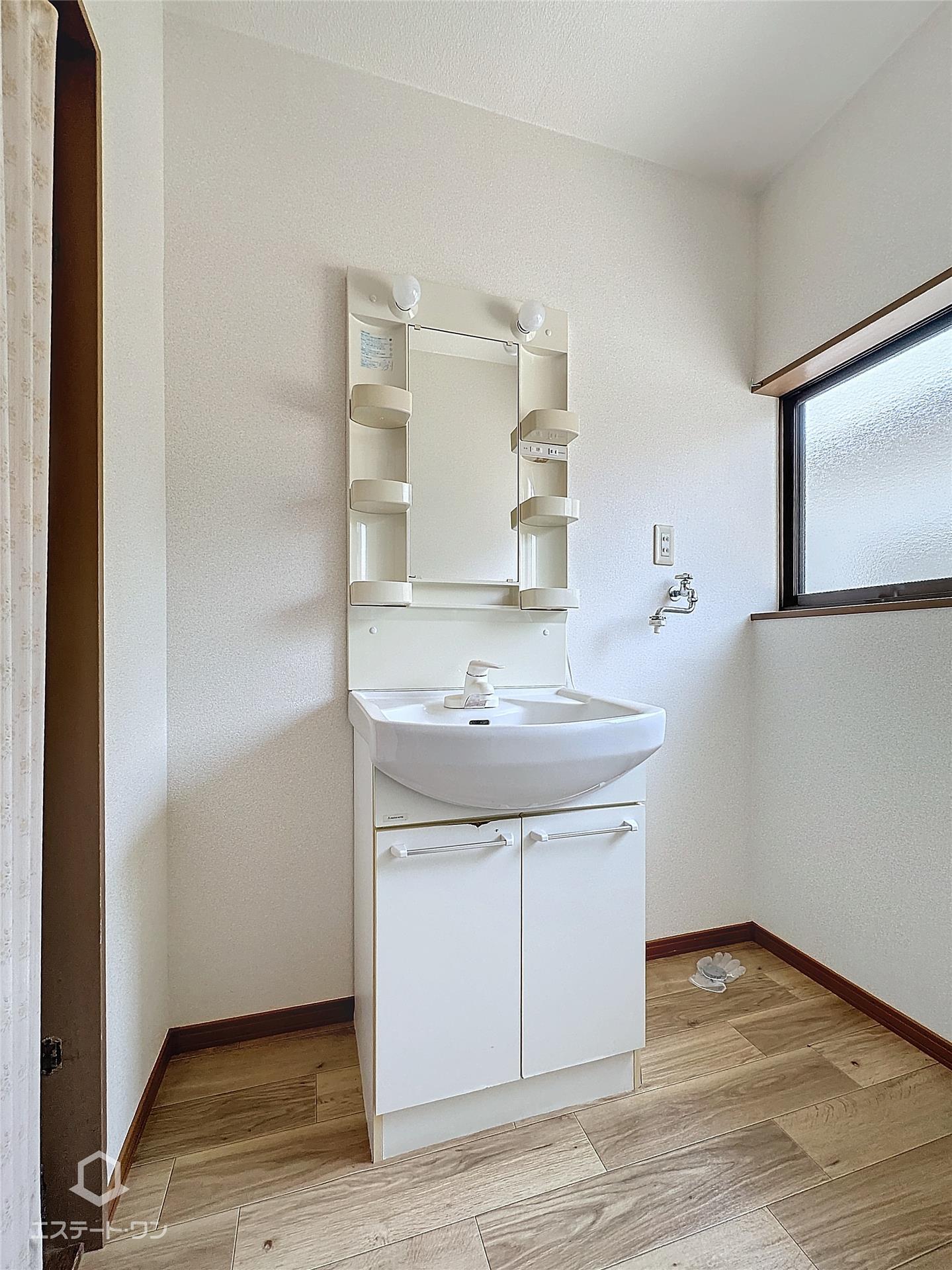 洗面設備　洗面脱衣室あり！