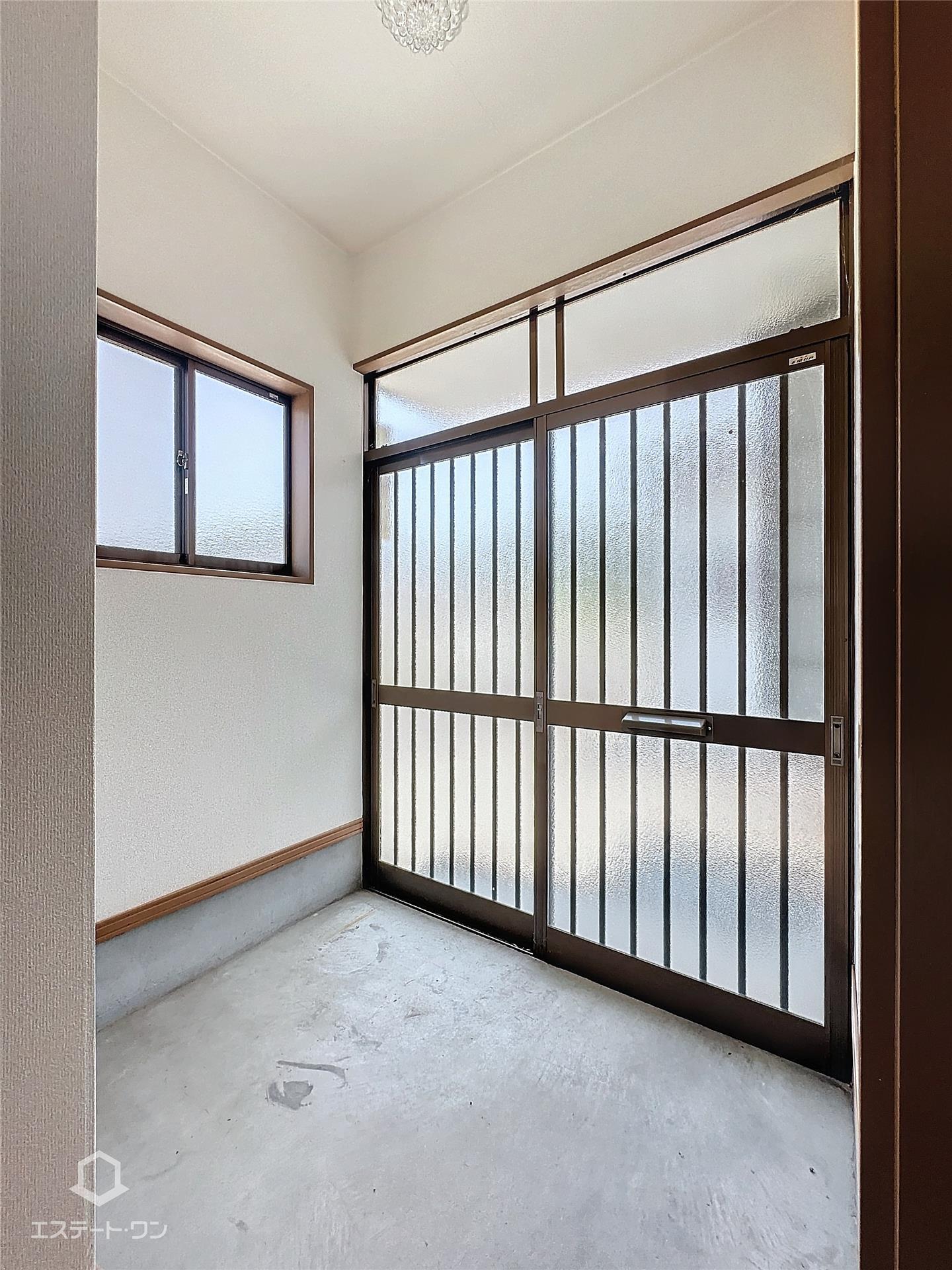 玄関　明るい玄関です☆