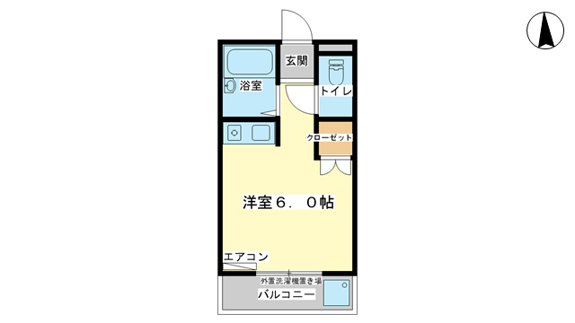 エクセルハイツの間取り