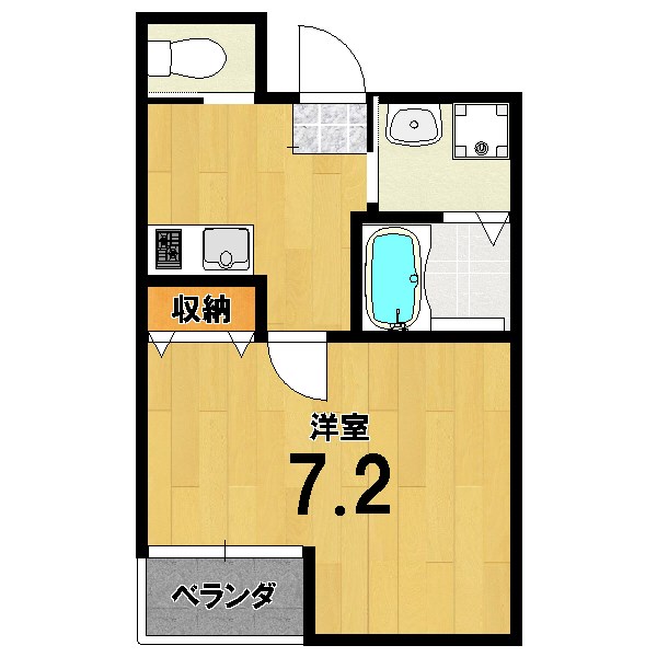 RAPPORT太秦広隆寺の間取り