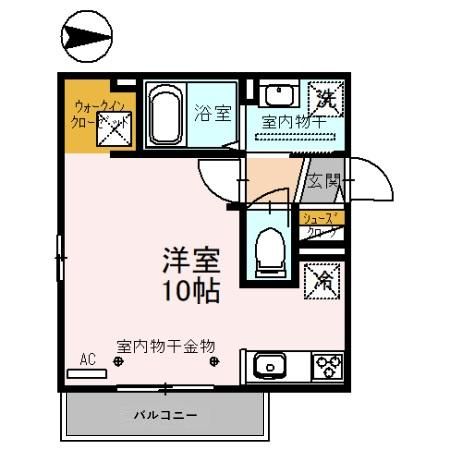 Casa　Popo（カーサポポ）の間取り