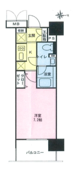 CASSIA錦糸町の間取り