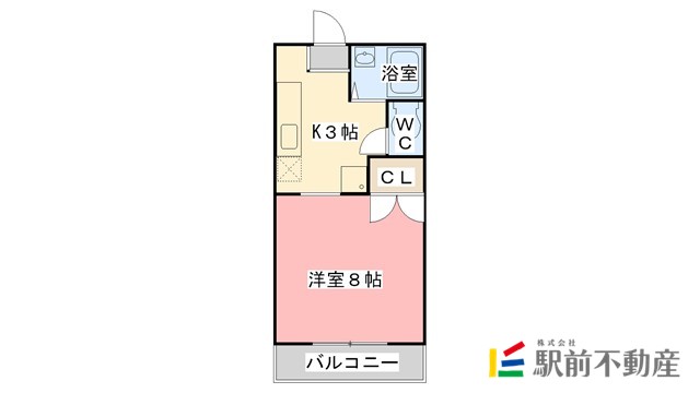 高嶋ハイツIの間取り