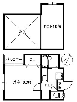 ポラリスたちばなの間取り