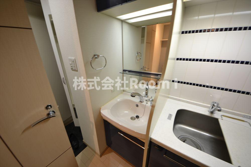 洗面設備　洗面所です