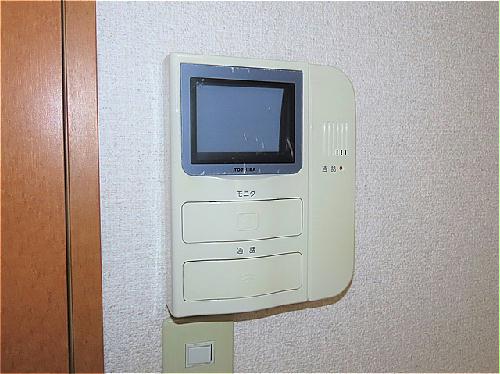 セキュリティ　モニター付きインターホンあり